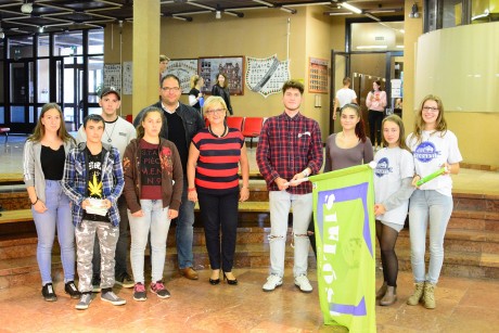 A Tóparti Gimnáziumban zárult csütötökön a Siklósi Staféta